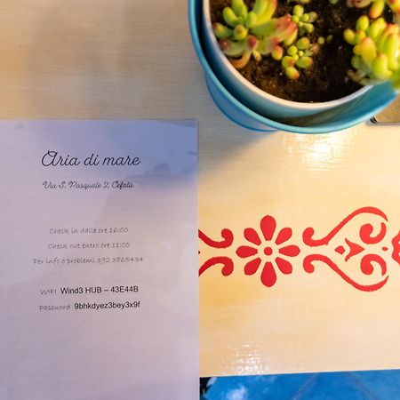 Aria Di Mare Rooms تْشيفالو المظهر الخارجي الصورة
